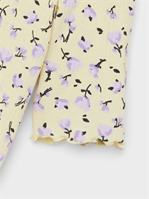 NAME IT Blomster T-shirt Helulla Double Cream
